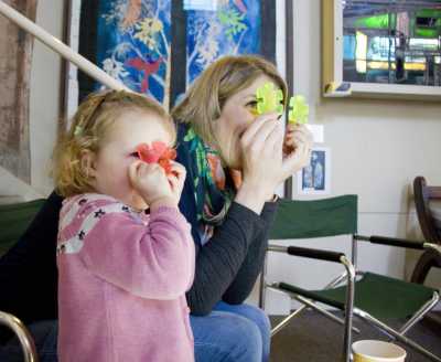 Family fun at The Stained Glass Museum (c) Stained Glass Museum